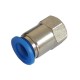 Conector reto fêmea